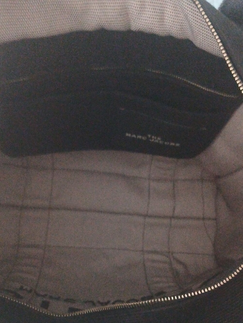 Marc Jacobs Large Black Canvas 'The Tote Bag' Tote - Picture 4 of 9